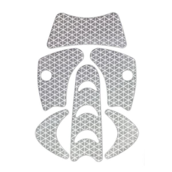 Reflekssett KASK WAC00001.055 til hjelm PLASMA HI VIZ Grå